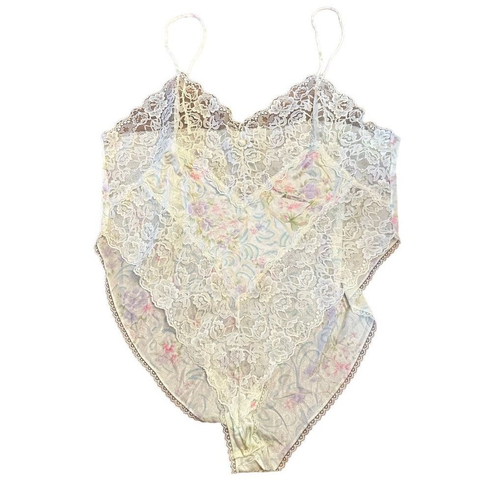 Vintage Vassarette Bodysuit Teddy